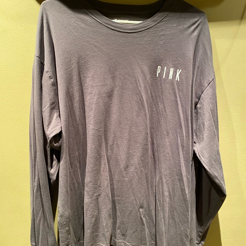 Pink Everyday Long Sleeve Crew Tee